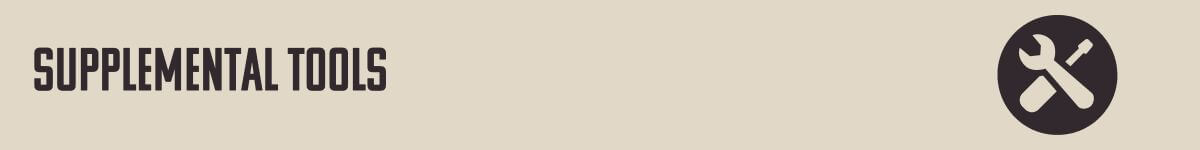 Long web button supplemental tools